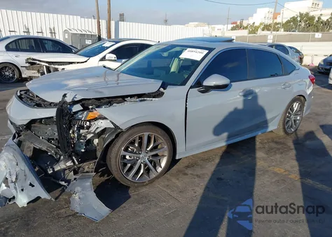 2023 Honda Civic Touring from USA, damaged, VIN 2HGFE1F90PH323219